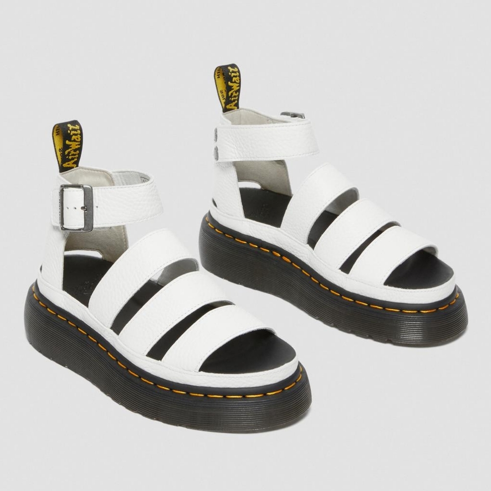 Dr. Martens Clarissa II Women's Leather Platform Sandals *READ* - Picture 4 of 14